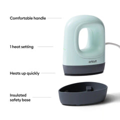 Cricut EasyPress Mini™ LT, Mint Green + Everything Bundle