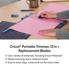 Cricut® Portable Trimmer, 13 in + Replacement Blades (2 ct)