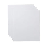 Cardstock Sampler, White - 24 in x 28 in (10 ct)