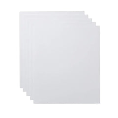 Cardstock Sampler, White - 24 in x 28 in (10 ct)