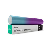 Cold-Activated, Color-Changing Vinyl – Permanent, Turquoise - Purple