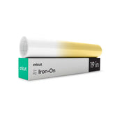 UV-Activated, Color-Changing Iron-On, White - Yellow