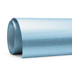 Glitter Iron-On, Powder Blue