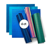 Holographic Vinyl, Blue Sampler - Permanent (6 ct)