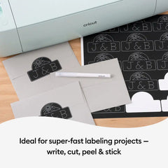 Smart Label™ Writable Vinyl – Removable, Black (3 ft)