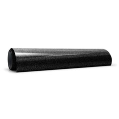 Smart Iron-On, Glitter, Black 5 ft