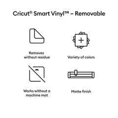 Smart Vinyl - Removable, Black 5 ft