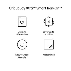 Cricut Joy Xtra™ Smart Iron-On™ (24 in)