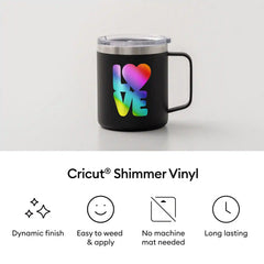 Cricut® Smart Vinyl™ Matless Permanent Shimmer Vinyl (13 in x 36 in)