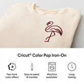 Cricut® Color Pop Iron-On (12 in x 19 in)