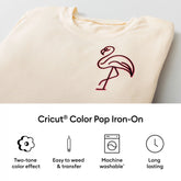 Cricut® Color Pop Iron-On (12 in x 19 in)