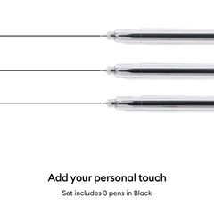 Cricut® Extra Fine Point Pen Set, 0.3mm (3 ct) + Adapter