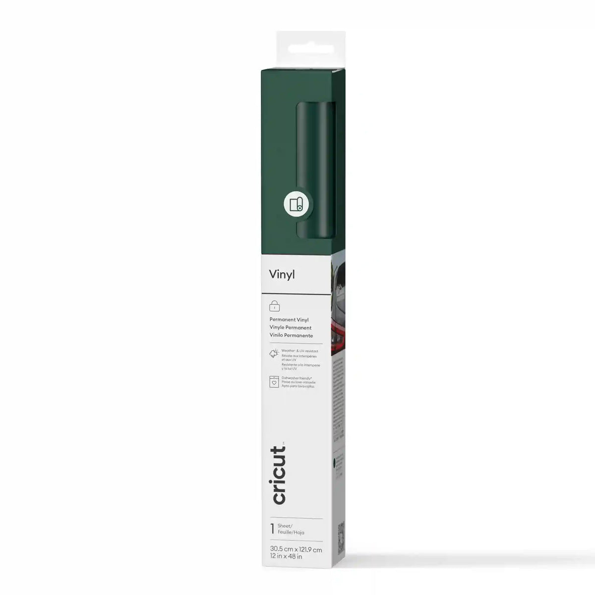 Cricut® Matte Vinyl – Permanent (4 ft)
