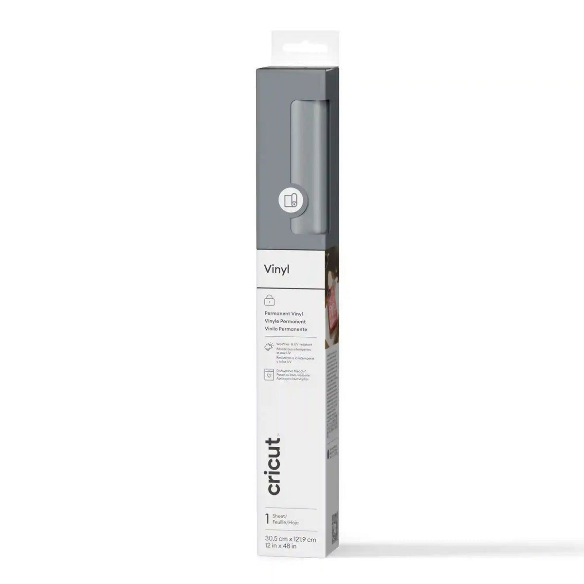 Cricut® Matte Vinyl – Permanent (4 ft)