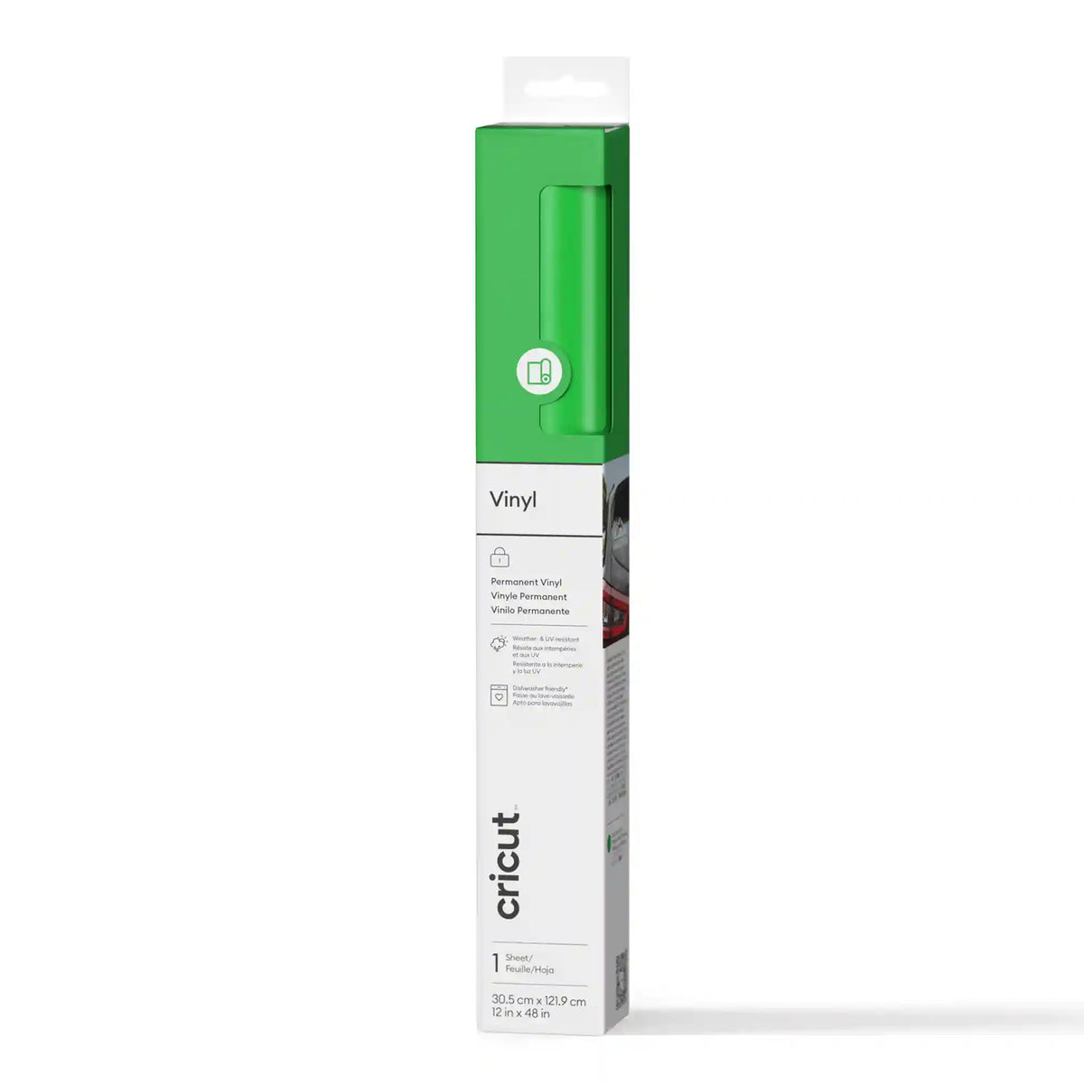 Cricut® Matte Vinyl – Permanent (4 ft)