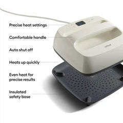 Cricut EasyPress® SE – 9 in x 9 in, Taupe + Everything Bundle