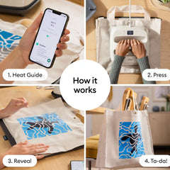 Cricut EasyPress® SE – 9 in x 9 in, Taupe + Everything Bundle