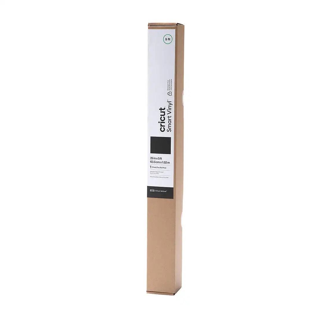 Smart Vinyl - Permanent, Black 5 ft