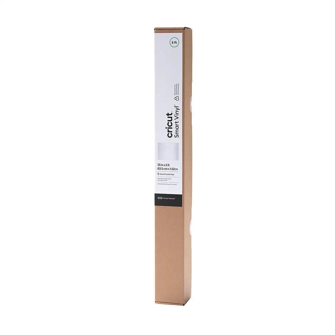 Smart Vinyl - Permanent, White 5 ft