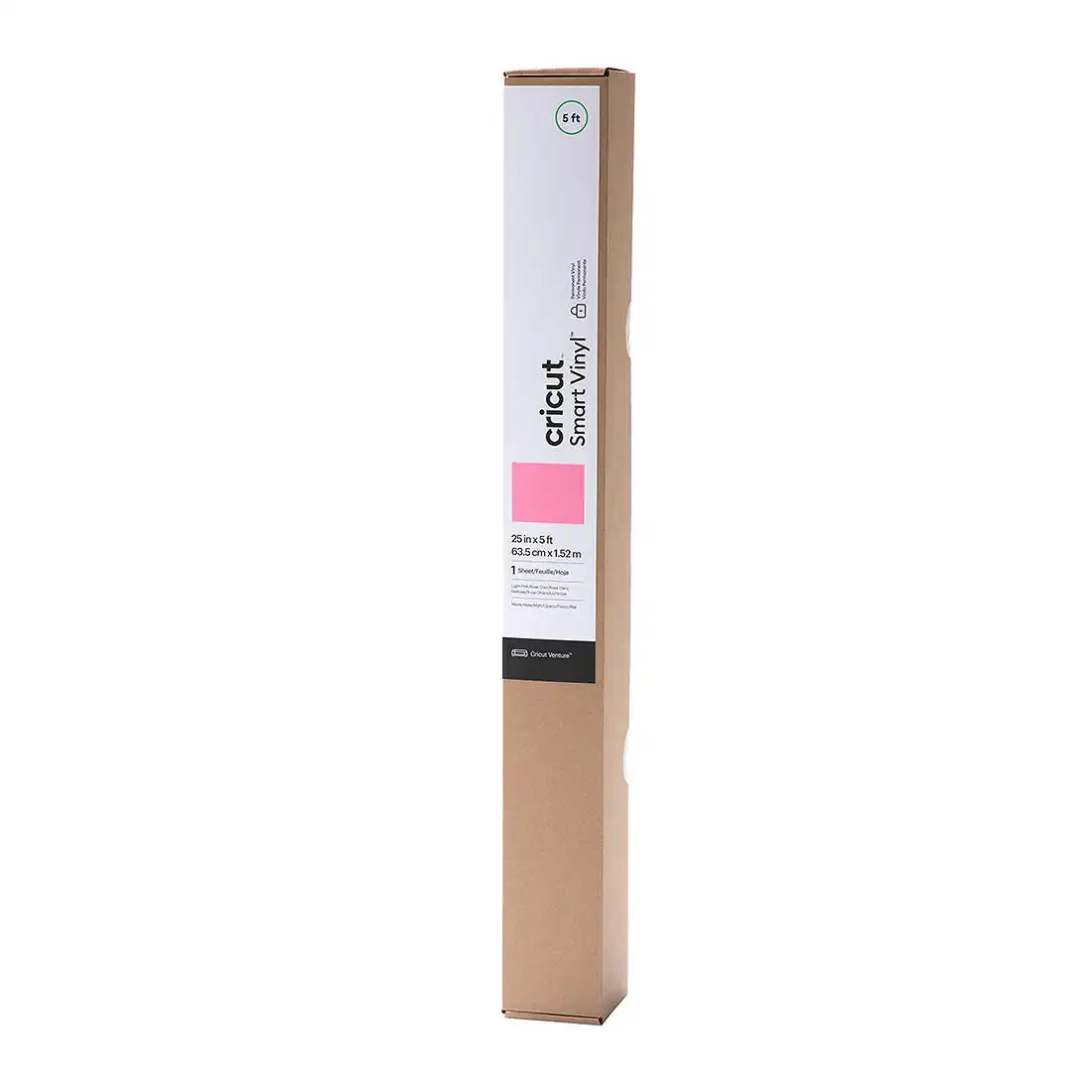 Smart Vinyl - Permanent, Light Pink 5 ft