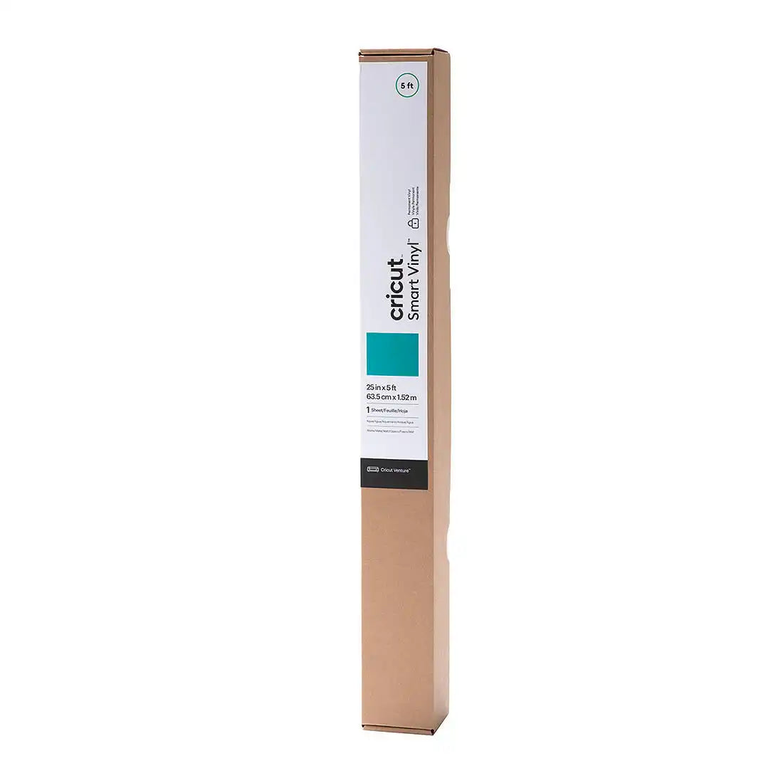 Smart Vinyl - Permanent, Aqua 5 ft