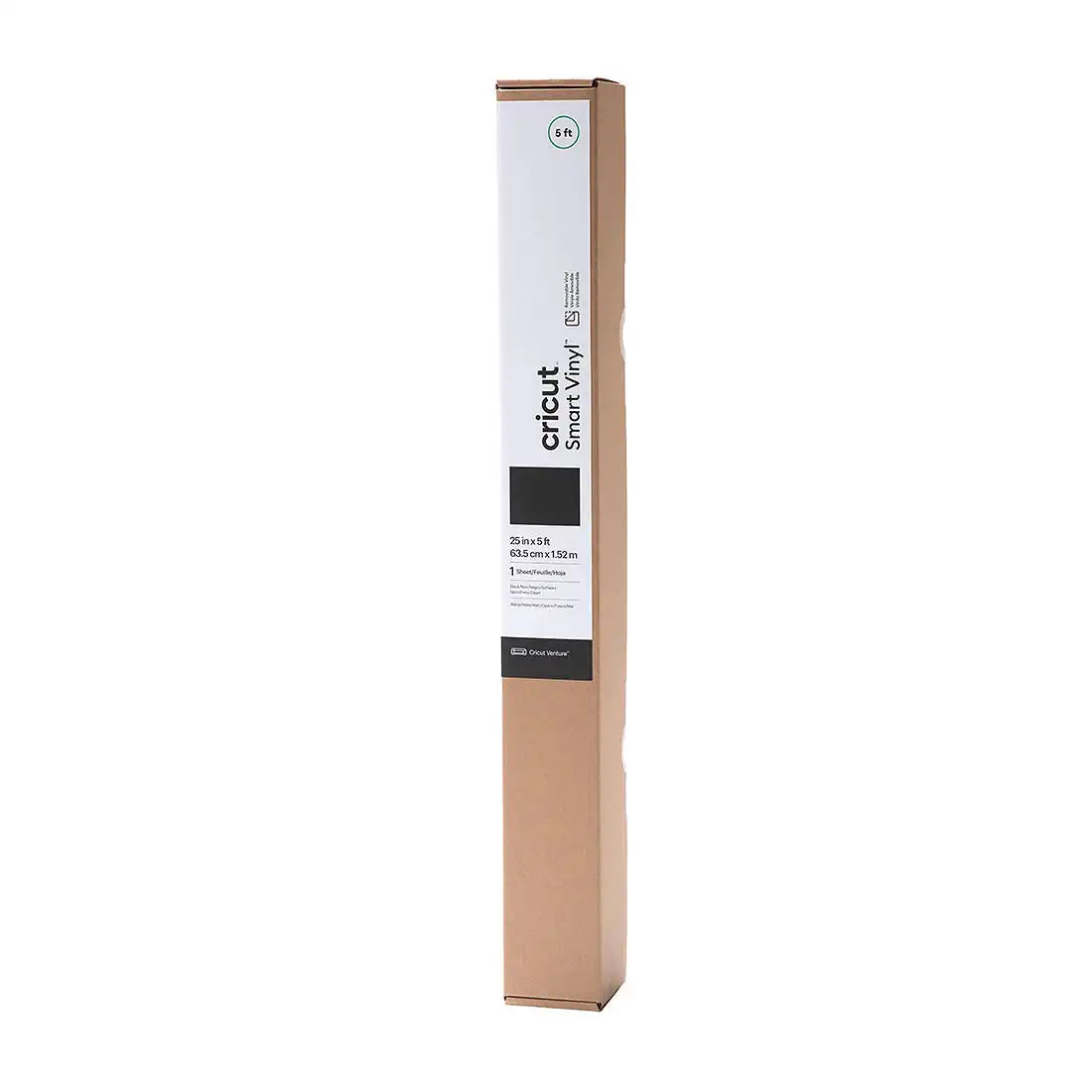 Smart Vinyl - Removable, Black 5 ft