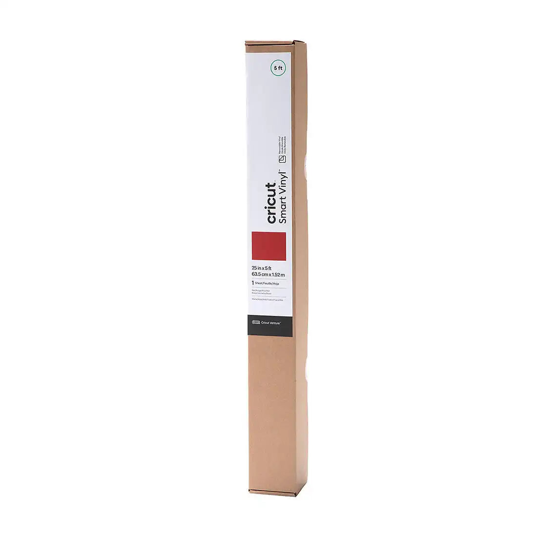 Smart Vinyl - Removable, Red 5 ft