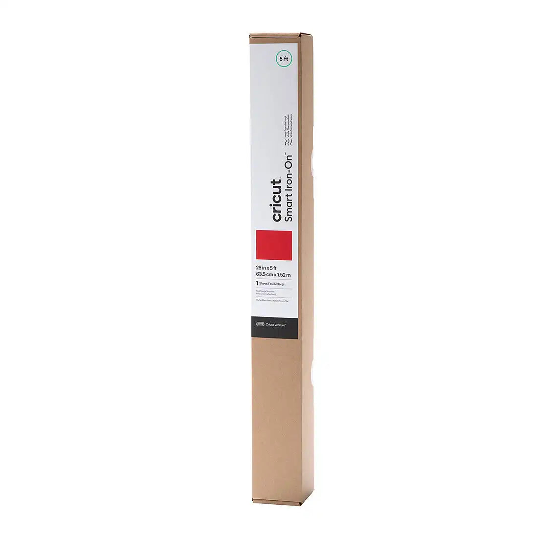 Smart Iron-On, Red 5 ft
