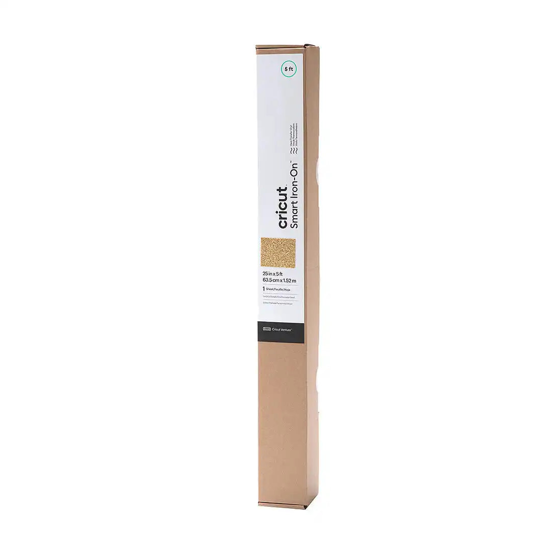 Smart Iron-On, Glitter, Gold 5 ft