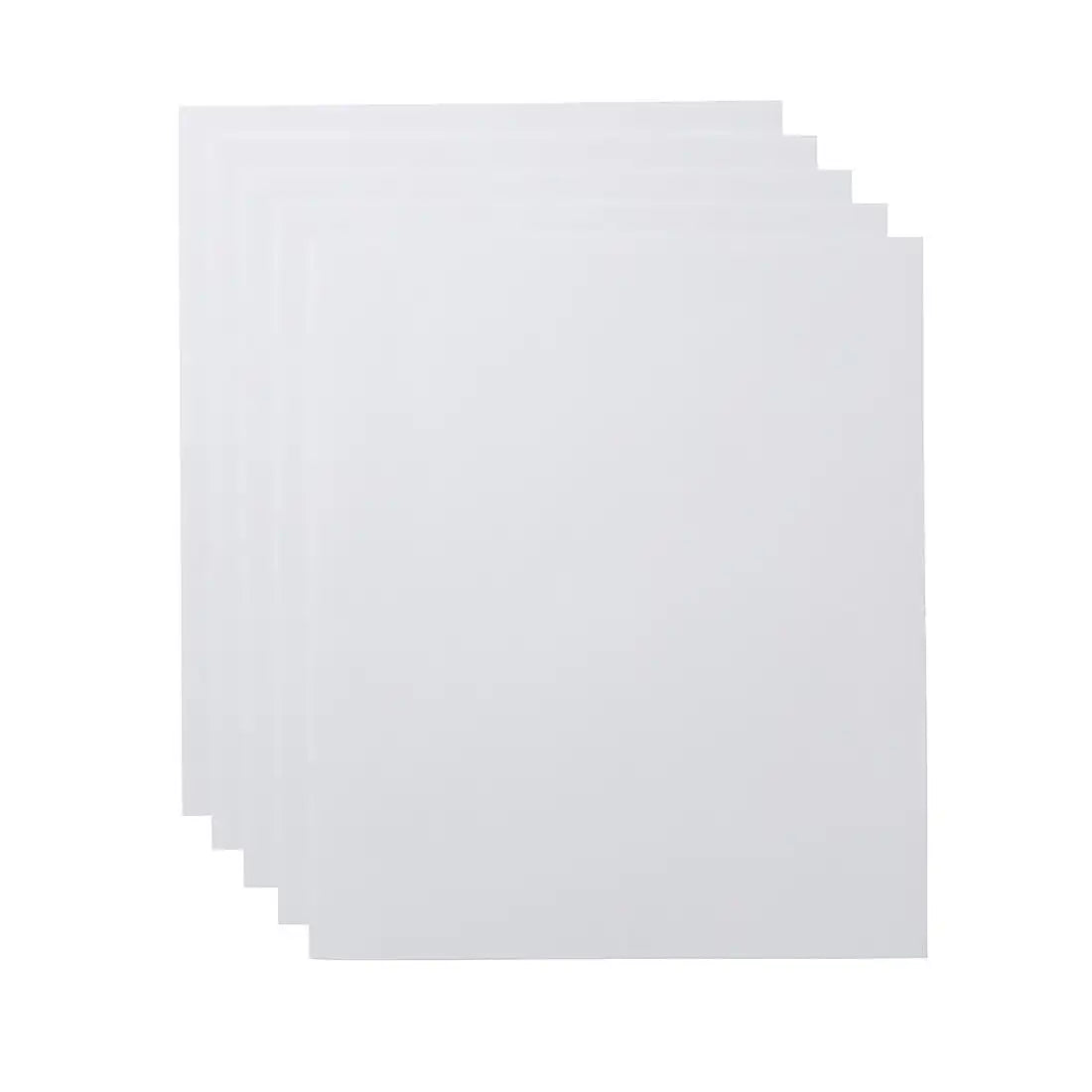 Cardstock Sampler, White - 24 in x 28 in (10 ct)