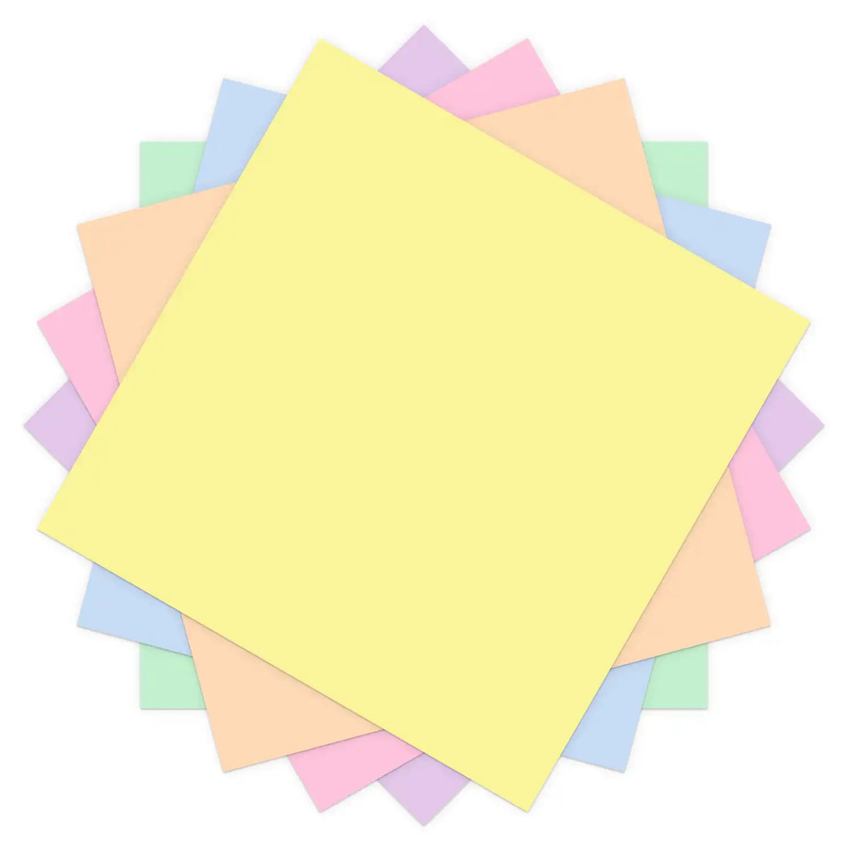 Cardstock Sampler, Pastel - 12 in x 12 in (48 ct)