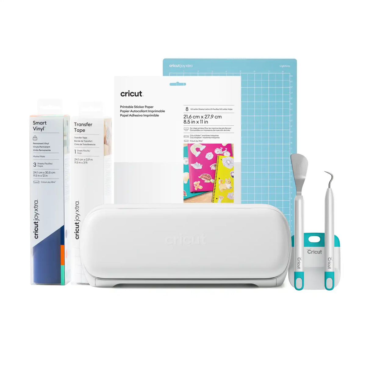 Cricut Joy Xtra™ + Vinyl & Sticker Starter Bundle