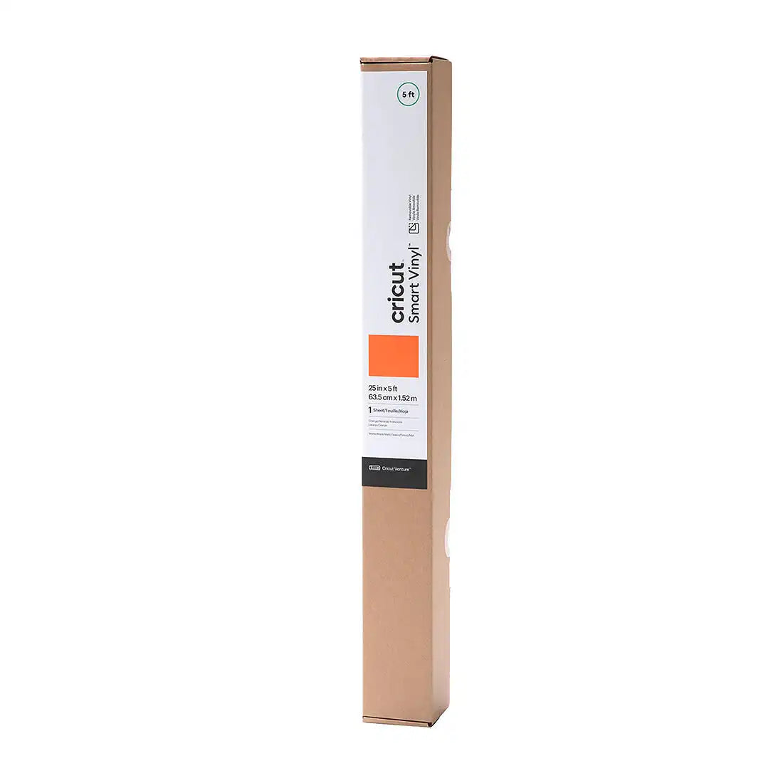 Smart Vinyl - Removable, Orange 5 ft