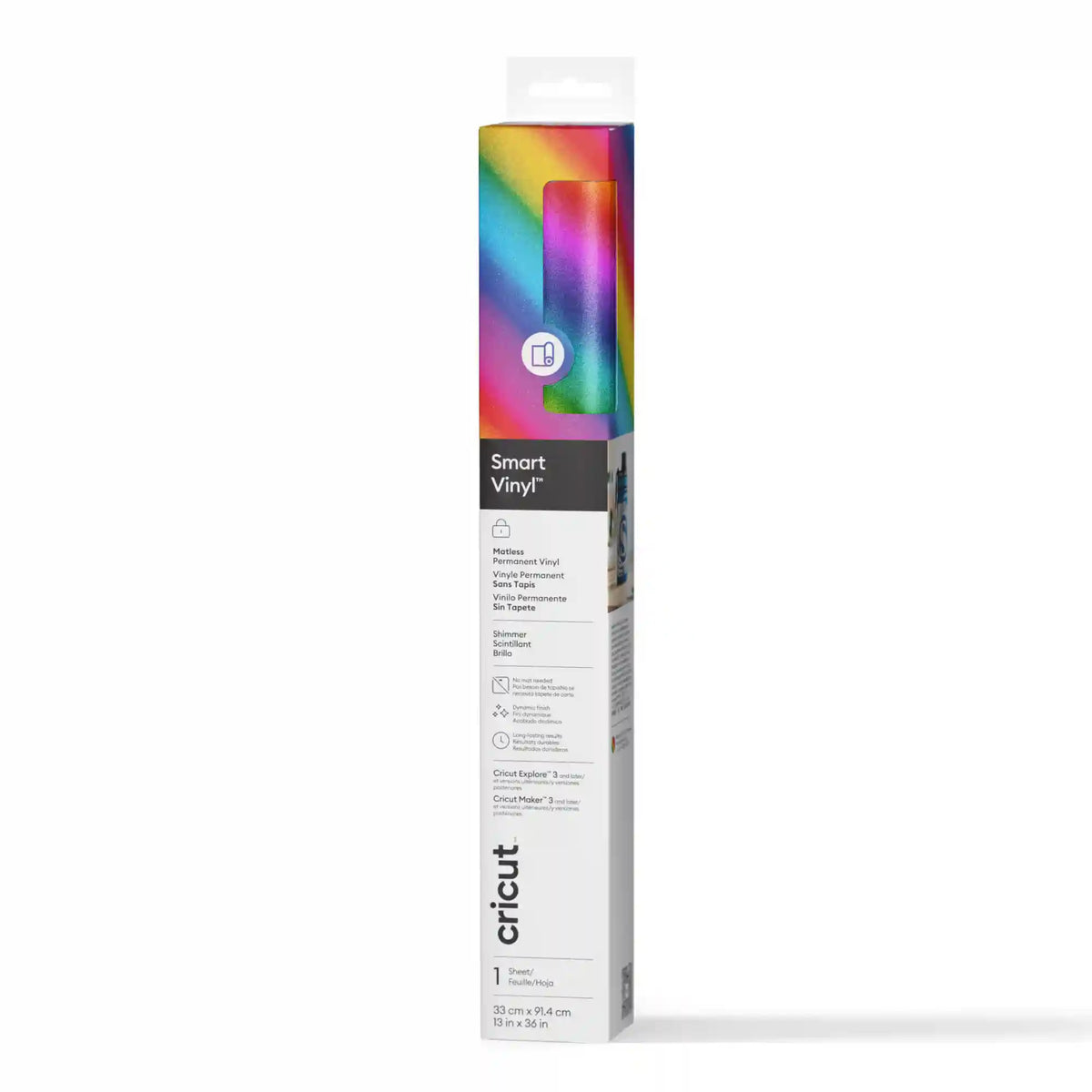 Cricut® Smart Vinyl™ Matless Permanent Shimmer Vinyl (13 in x 36 in)