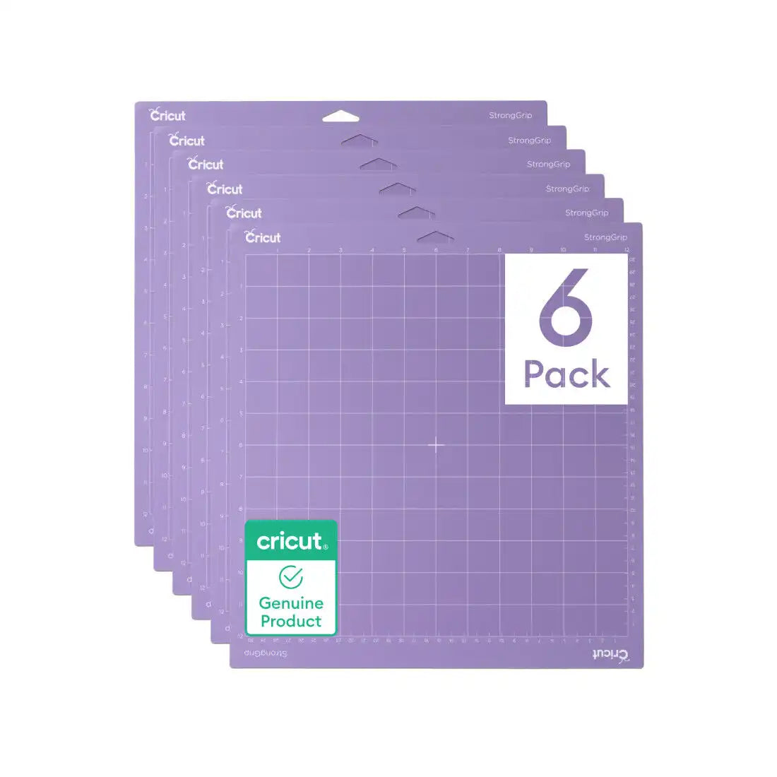 Cricut® Strong Grip Machine Mat - 12 in x 12 in (6 ct)