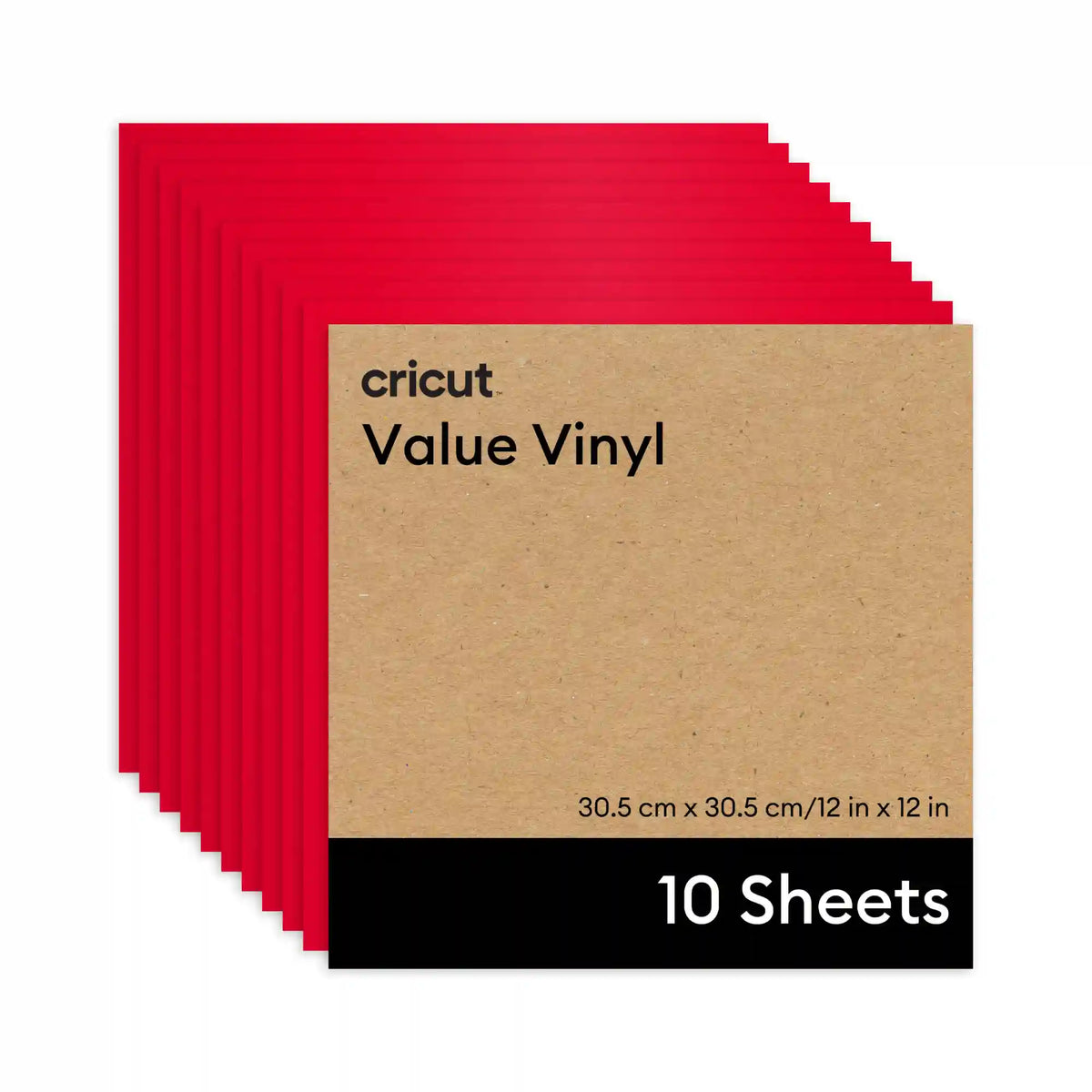 Cricut® Value Vinyl - 12 in x 12 in (10 ct)