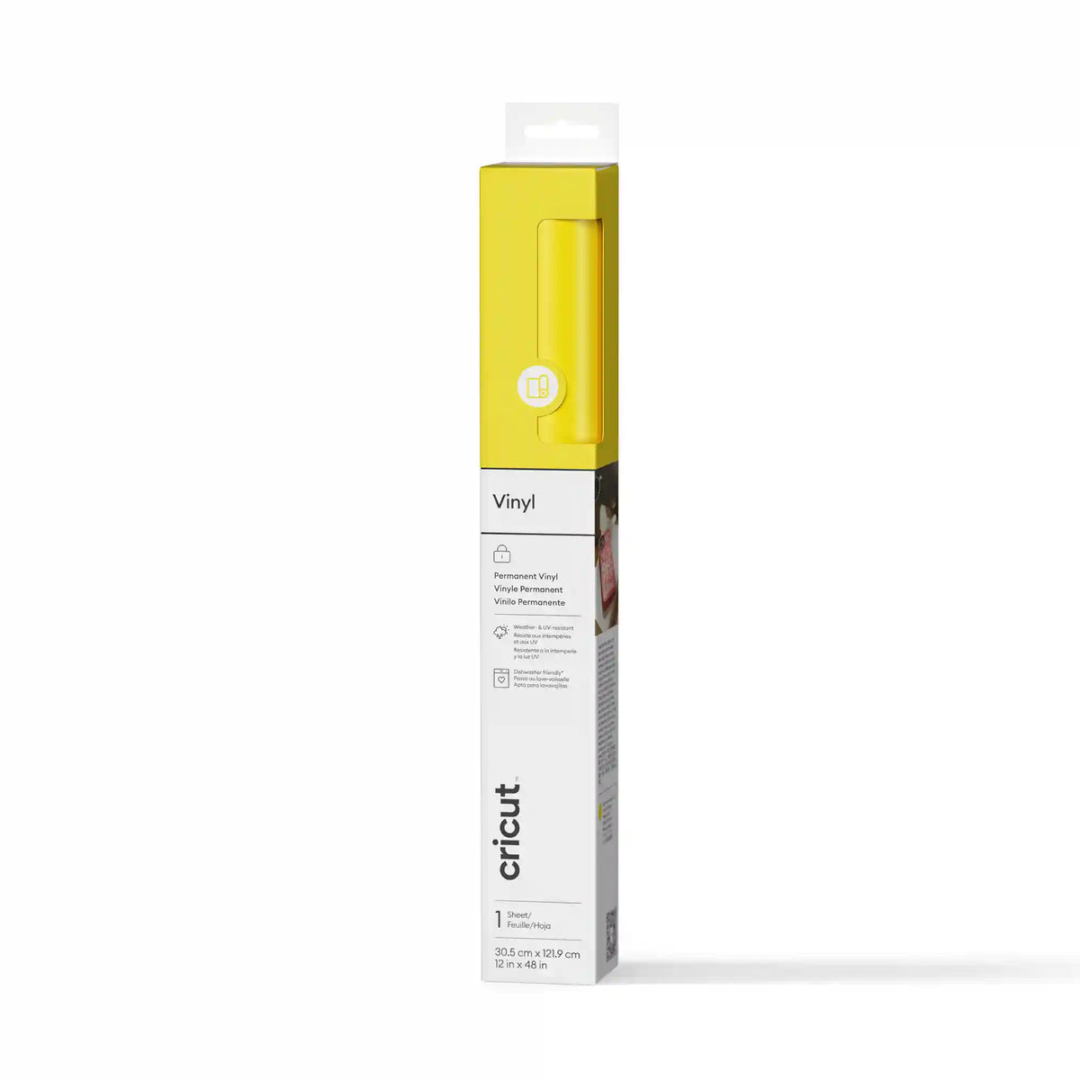 Cricut® Matte Vinyl – Permanent (4 ft)