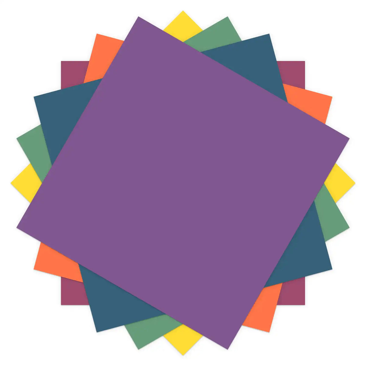 Cardstock Sampler, Jewel Tones - 12 in x 12 in (48 ct)