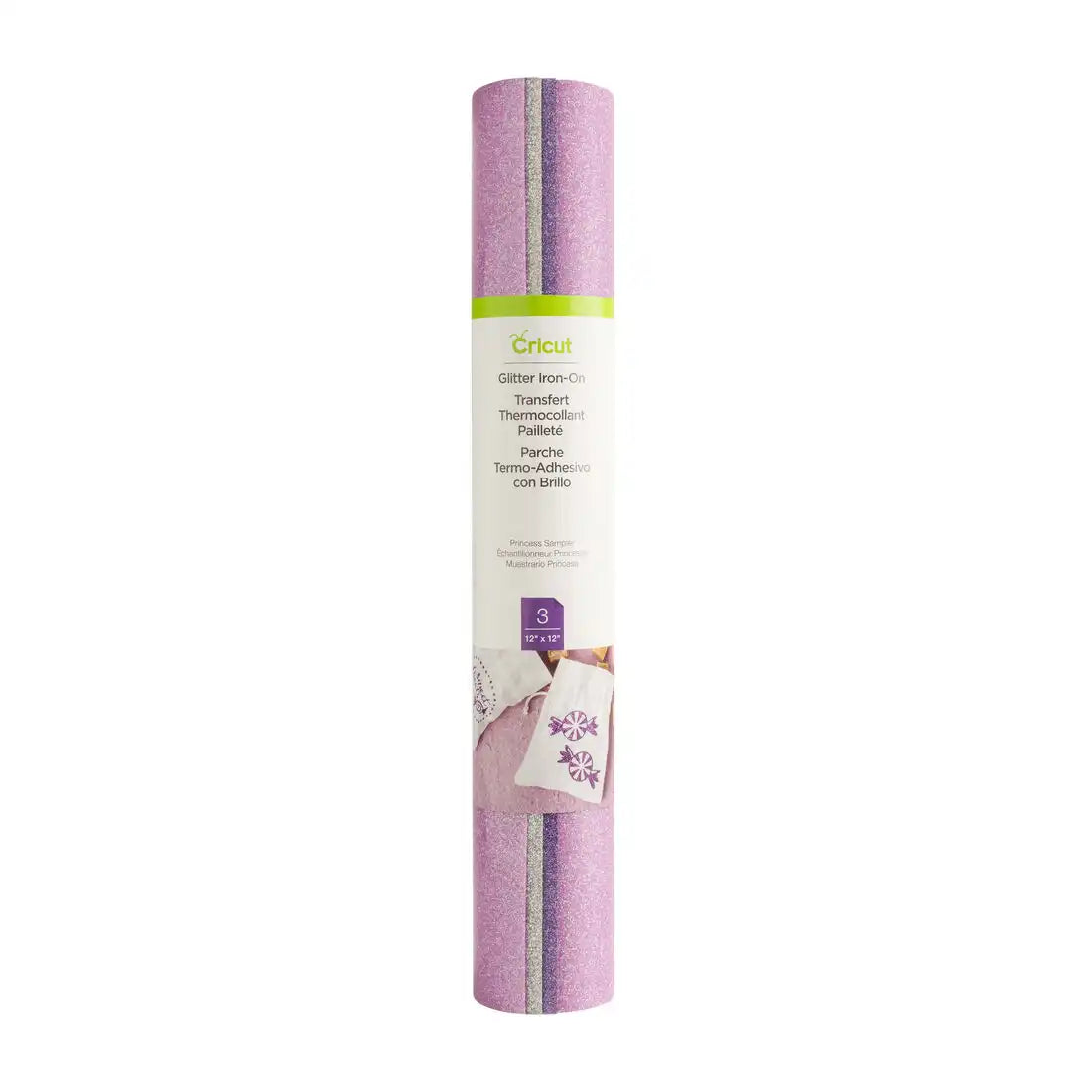 Glitter Iron-On Sampler, Princess