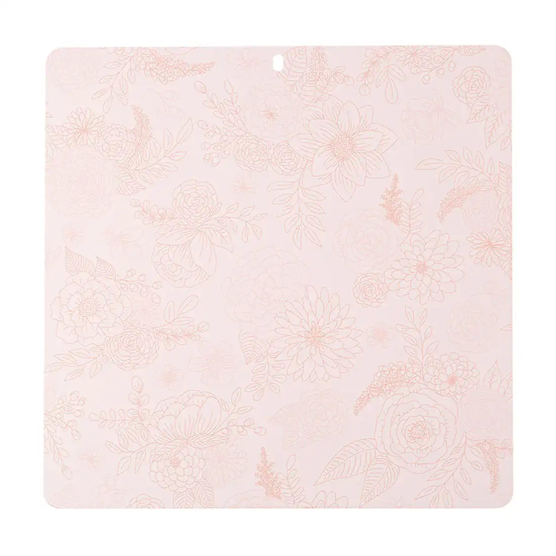 Decorative Self -Healing Mat, Rose  - 12" x 12"