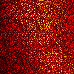 Premium Vinyl™ Holographic Sparkle - Permanent, Red