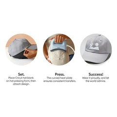 Cricut Ball Cap Blank, Gray (1 ct)