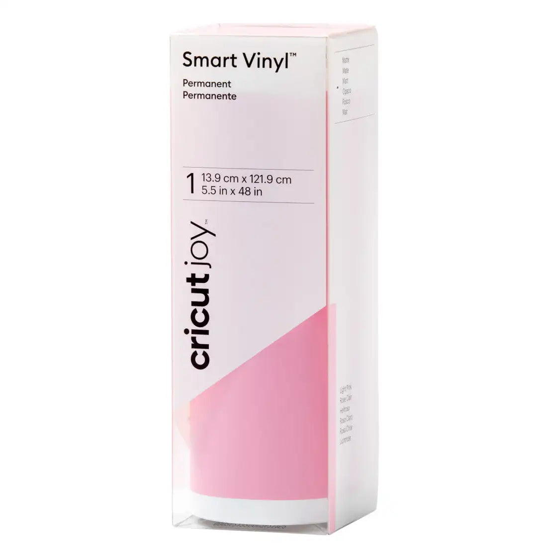 Cricut Joy™ Smart Vinyl™ – Permanent, Light Pink