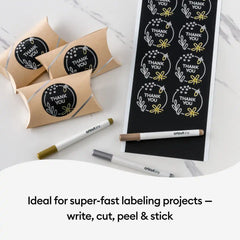 Cricut Joy™ Smart Label™ Writable Vinyl – Removable, Black