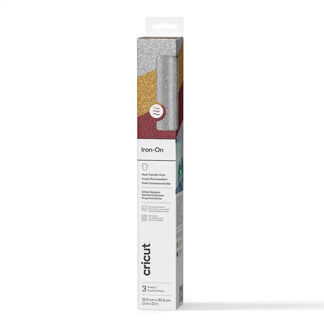 Cricut® Glitter Iron-On, Sangria Sampler (3 ct)