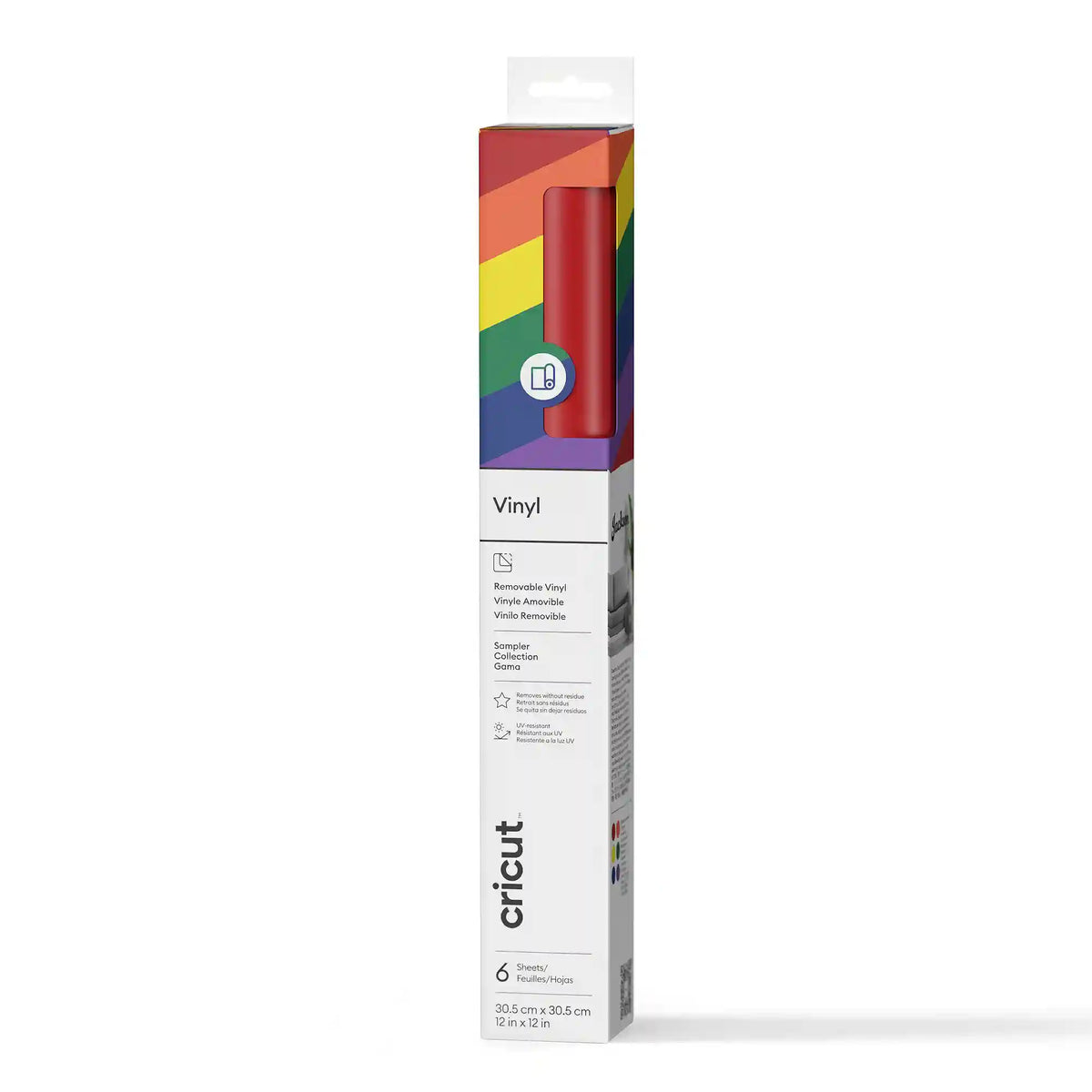 Premium Vinyl™ Sampler, Rainbow - Removable/Matte