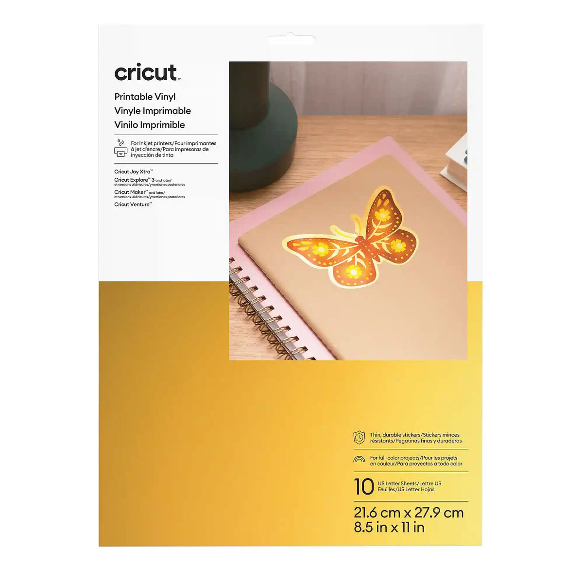 Printable Vinyl - US Letter (10 ct)