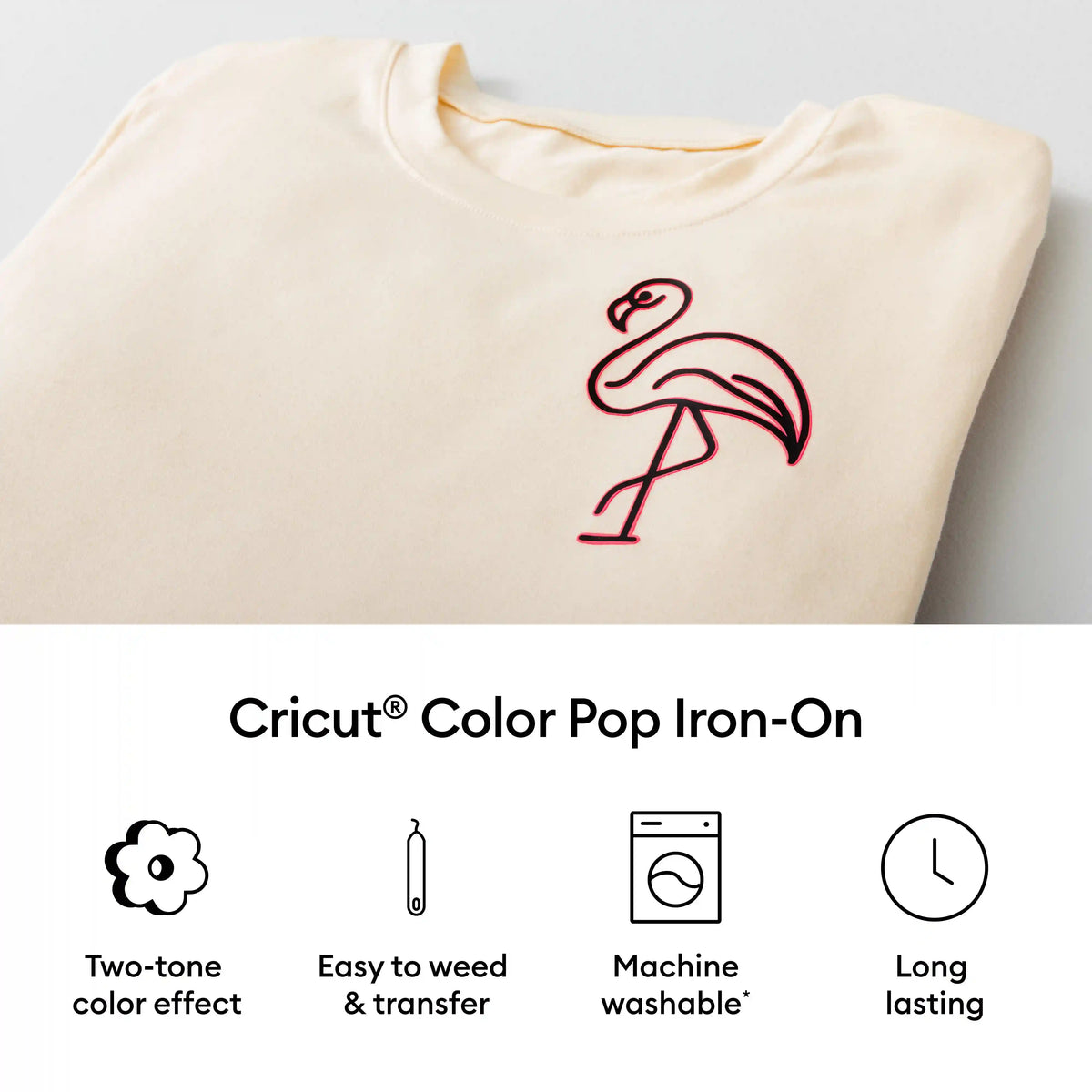 Cricut® Color Pop Iron-On (12 in x 19 in)