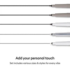 Cricut® Multi Pen Set, Black (3 ct) + Adapter