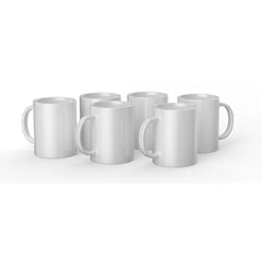 Ceramic Mug Blank, White - 15 oz/425 ml (6 ct)
